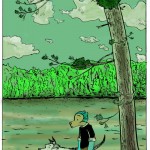 a walk by Algonquin lake